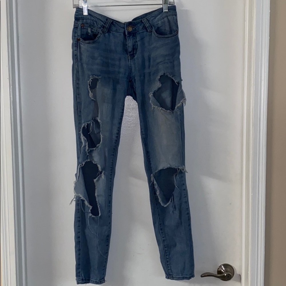 Ripped jeans